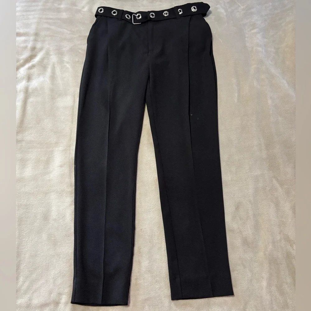Rachel Rachel Roy Zane Silver Grommet Ankle Pants‎